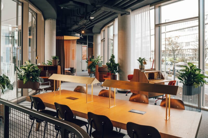 Co-Working Space im Revo Hotel München